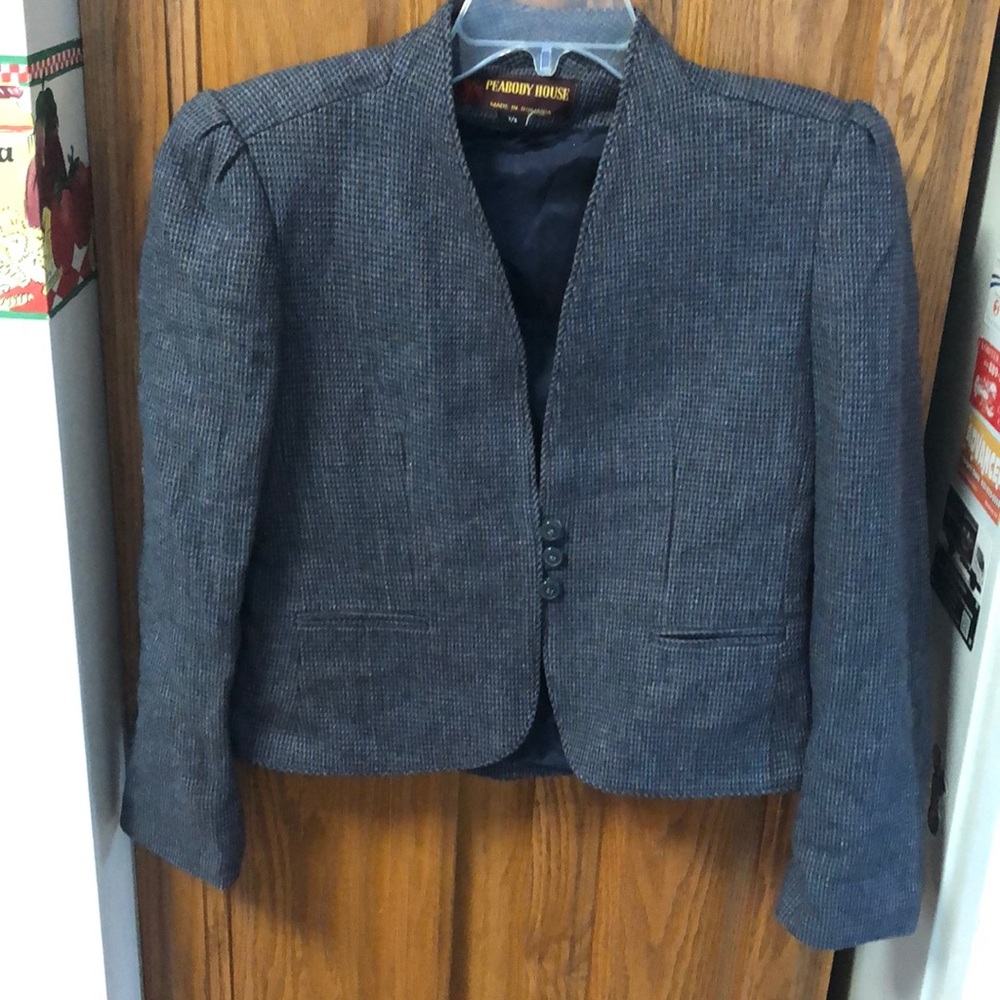 Peabody house wool blend blazer